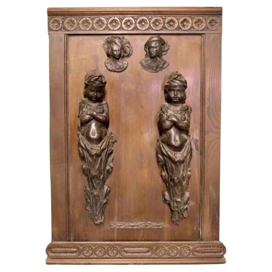 Leathermaché Architectural Decorations, Putti and Others