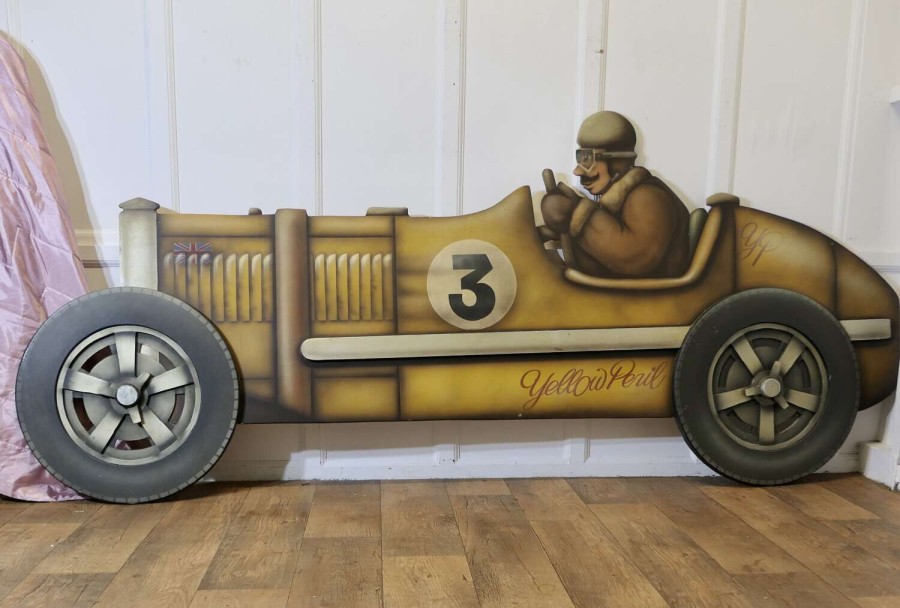 Model of Kissel Gold Bug Speedster, Trade Advertising Sign