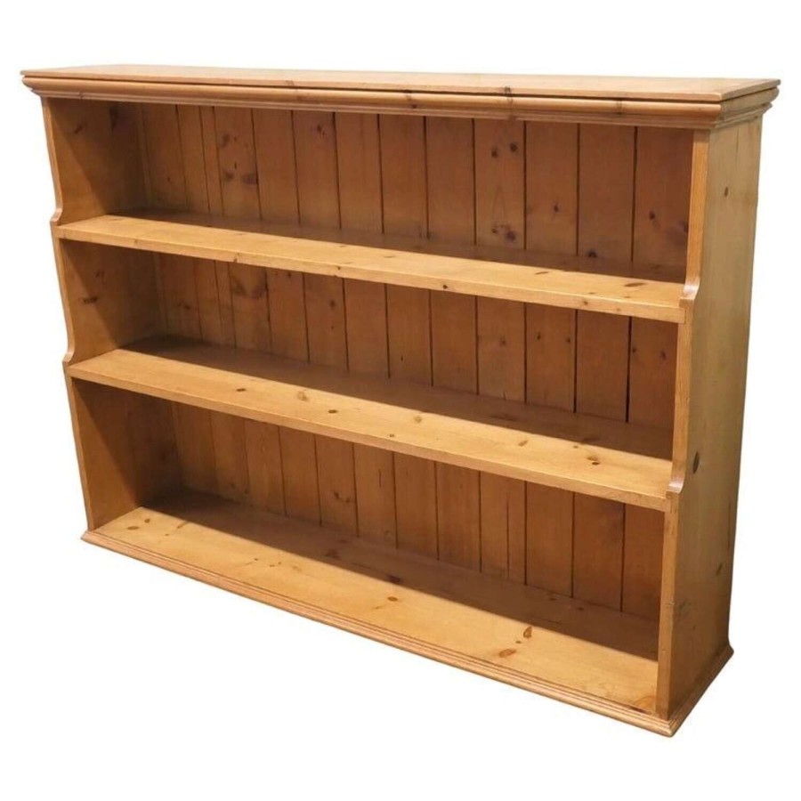 Open Front Pine Book Case, Shelves