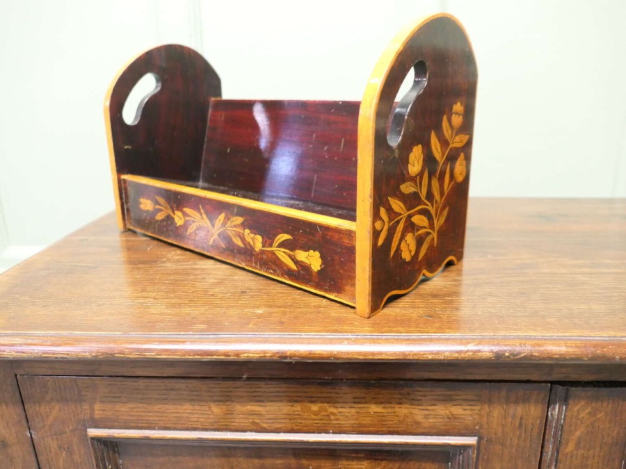Painted Desk Top Book Trough