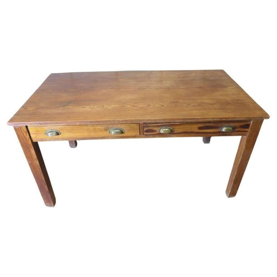 School Teacher’s Pine Writing Table