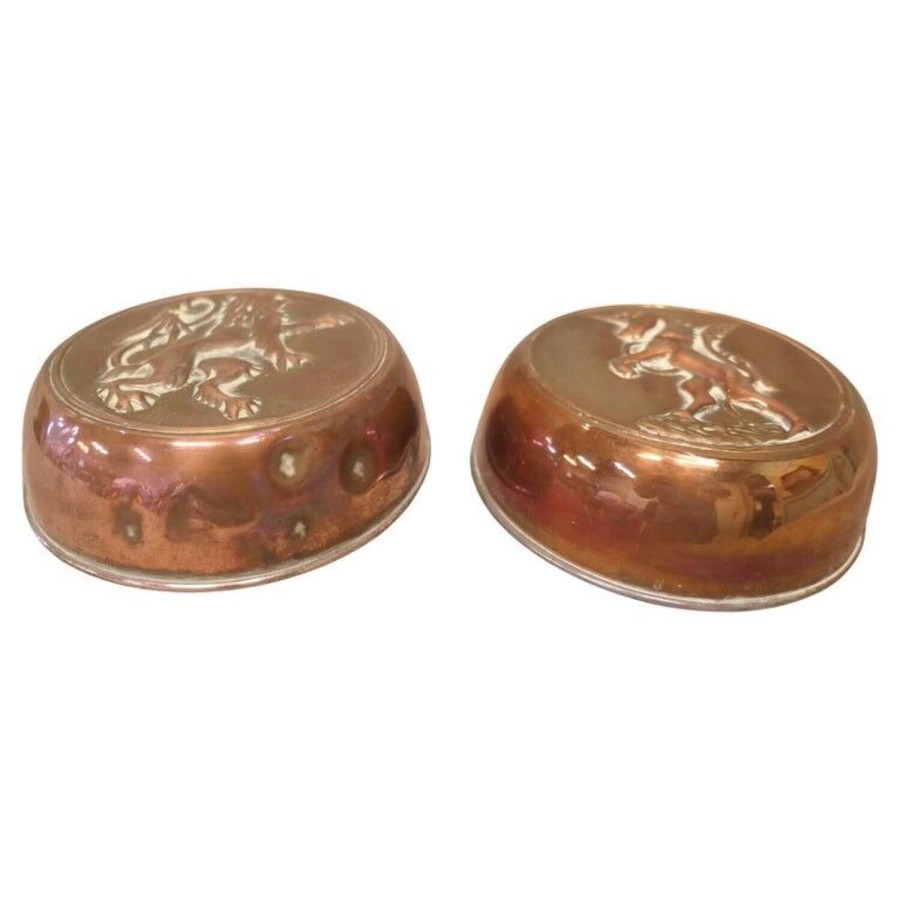 Two 19th Century Jelly Moulds, the Lion and The Unicorn