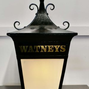 “Watneys” Pub Lantern, Hanging Iron Lantern A Great looking piece