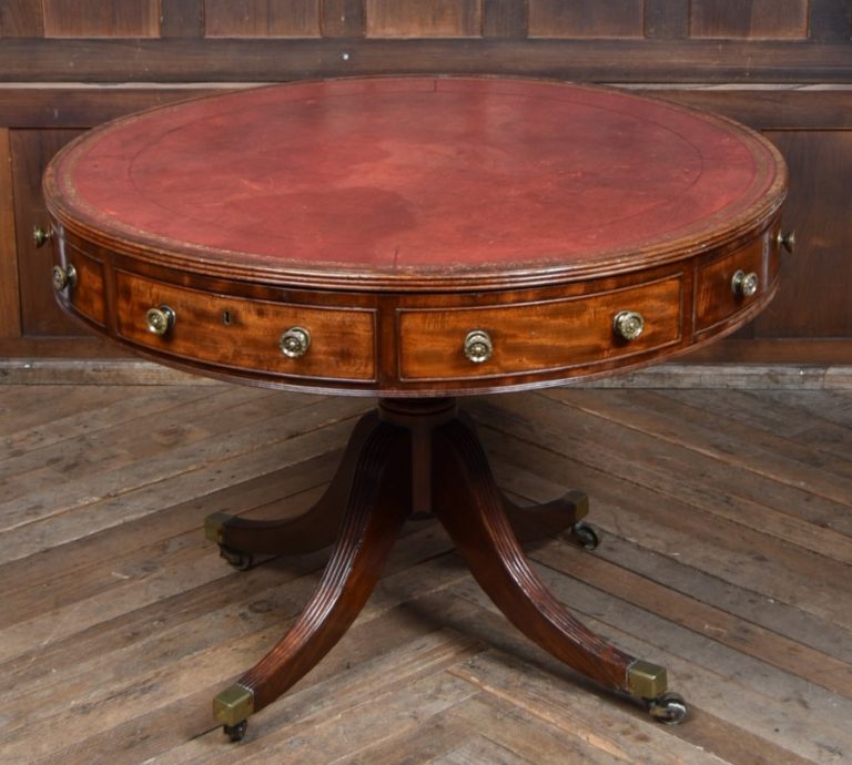 Georgian Mahogany Drum Table SAI4237