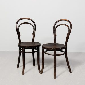 Pair of Classic Thonet Bentwood Chairs