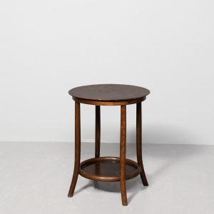 Fischel Bentwood Two-Tier Occasional Table