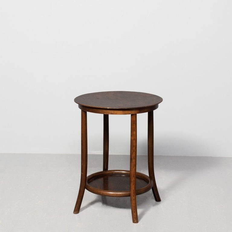 Fischel Bentwood Two-Tier Occasional Table