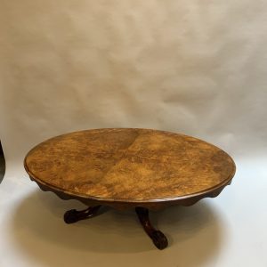 Victorian Burr Walnut Coffee Table
