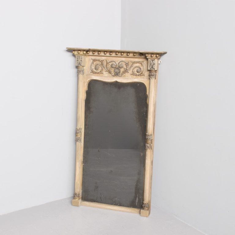Country House Painted Regency Pier Mirror