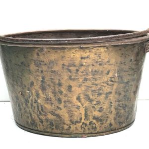 GEORGIAN COPPER AND IRON PAN