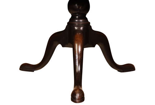 Georgian Mahogany Two-Tier Tripod Etagere, circa 1780 - Image 2