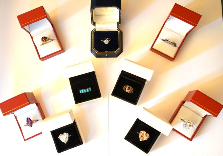 A Selection of our Christmas Cracker Rings – with FREE UK Postage & Gift Box
