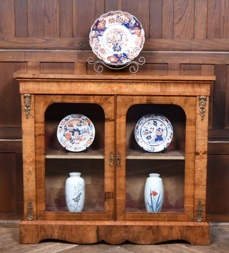 Victorian Walnut Pier Cabinet SAI4299