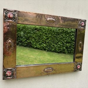 Arts & Crafts Copper Wall Mirror Arts & Crafts Antique Mirrors Arts & Crafts Copper Wall Mirror