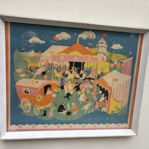Peggy Wickham 1930s Original Lithograph lithograph Antique Art Peggy Wickham 1930s Original Lithograph