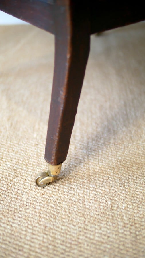 Fine Georgian Caned Library Bergère Chair armchairs Antique Chairs 8 Fine Georgian Caned Library Bergère Chair - Image 8