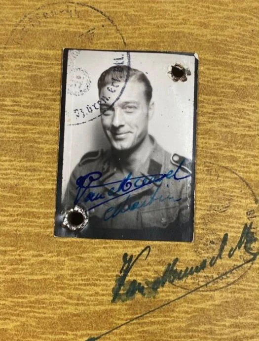 Waffen-SS Soldbuch – Martin Van Meensel, SS-Panzergrenadier-Ersatz-Bataillon 18 German ww2 Military & War Antiques 3 Waffen-SS Soldbuch – Martin Van Meensel, SS-Panzergrenadier-Ersatz-Bataillon 18 - Image 3