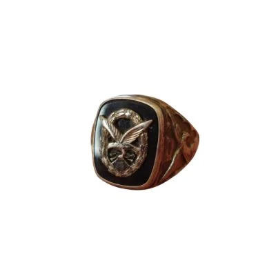 Luftwaffe Silver Ring – 835 Marked