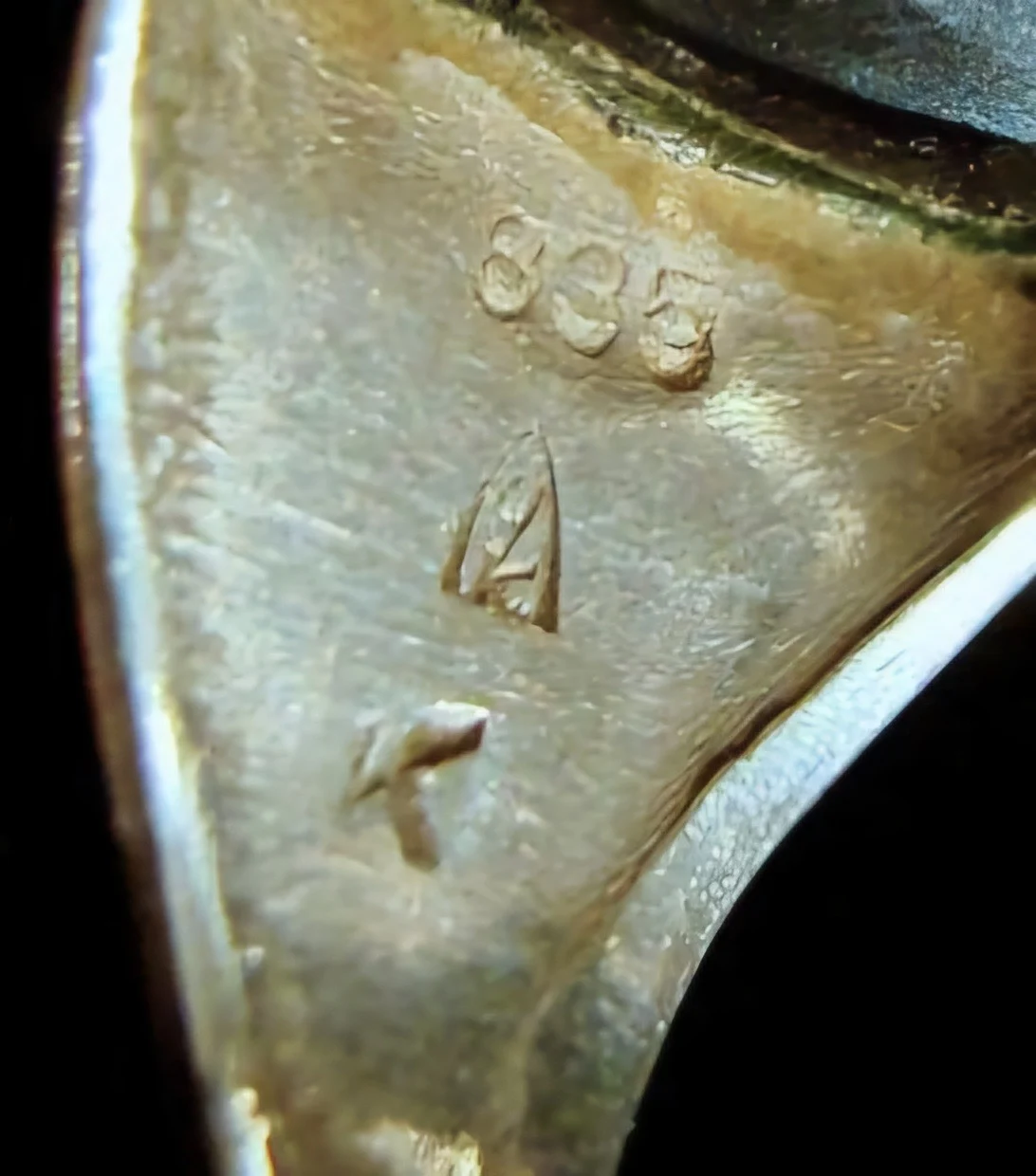 Luftwaffe Silver Ring – 835 Marked german Military & War Antiques 4 Luftwaffe Silver Ring – 835 Marked - Image 4