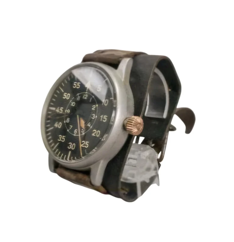 WW2 German Luftwaffe B-Uhr, Type B Observation Watch by H.H. Robertson