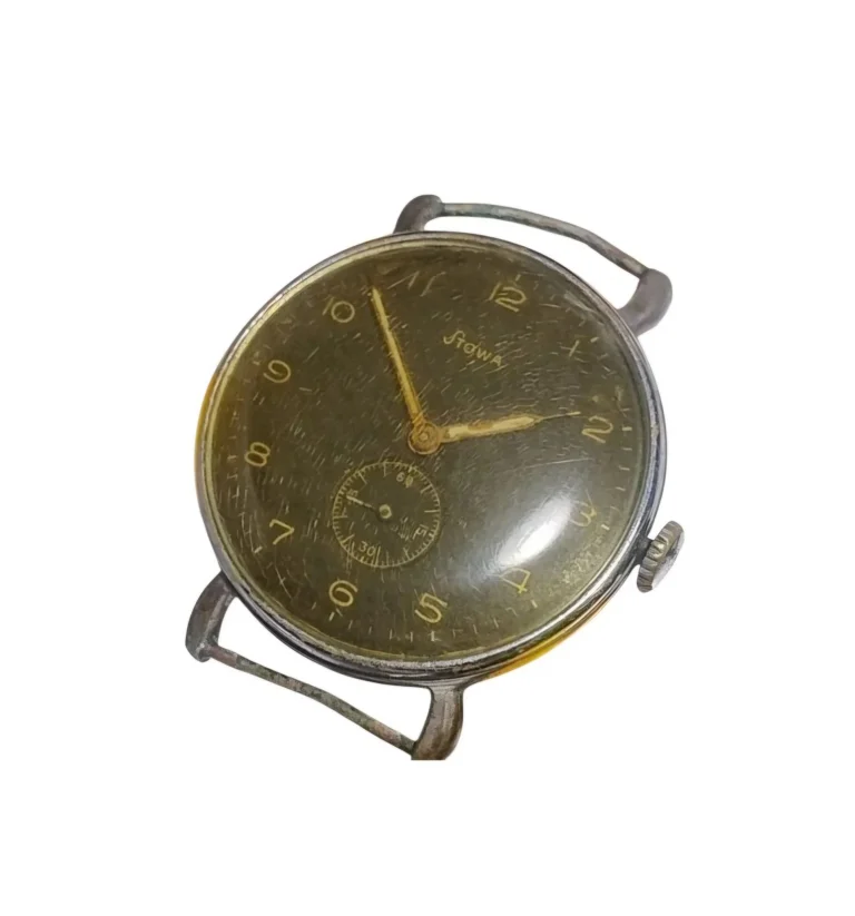 Wehrmacht Stowa Dienstuhr Service Watch – Watch Head Only