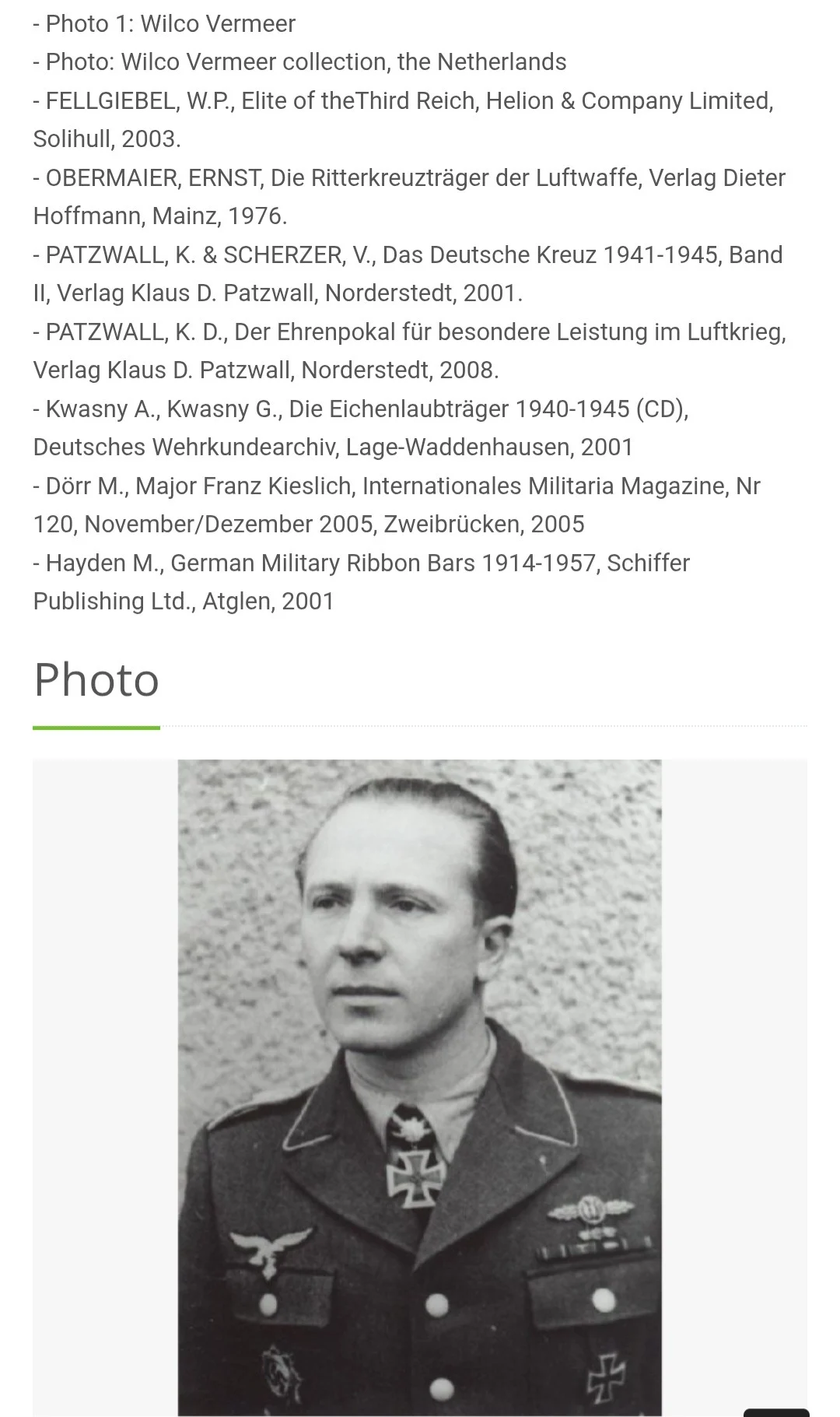 WW2 German Signed Portrait of Luftwaffe Generalmajor Franz Kieslich German ww2 Military & War Antiques 7 WW2 German Signed Portrait of Luftwaffe Generalmajor Franz Kieslich - Image 7
