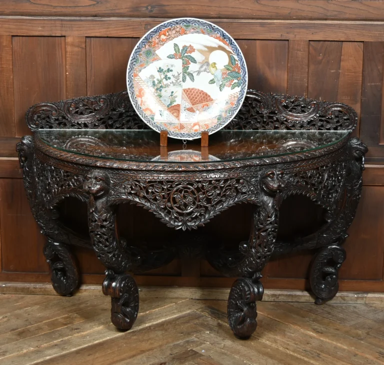 Anglo-Indian Burmese Console Table SAI4325