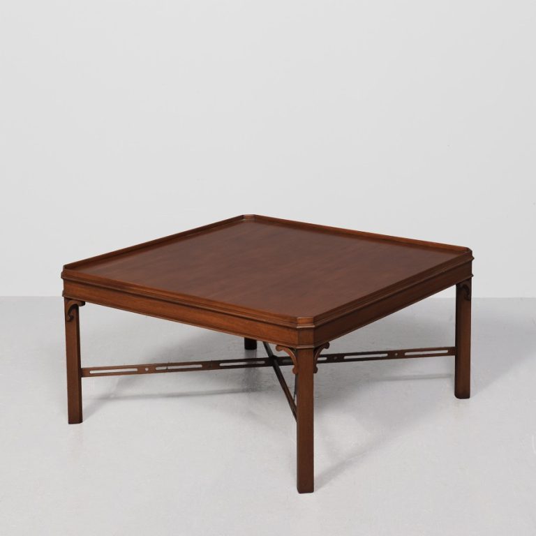 Large Mahogany Coffee Table by Arthur Brett of Norwich