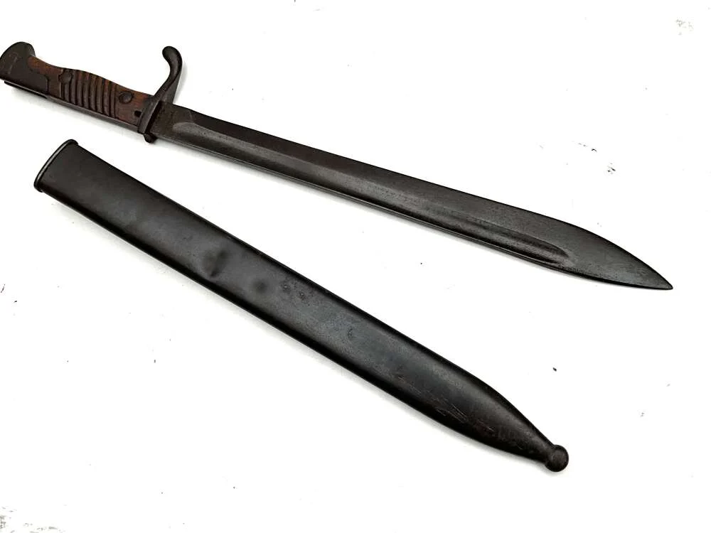 BAYONET & SCABBARD 1WW GERMAN ( BUTCHER ) Military & War Antiques 4 BAYONET & SCABBARD 1WW GERMAN ( BUTCHER ) - Image 4