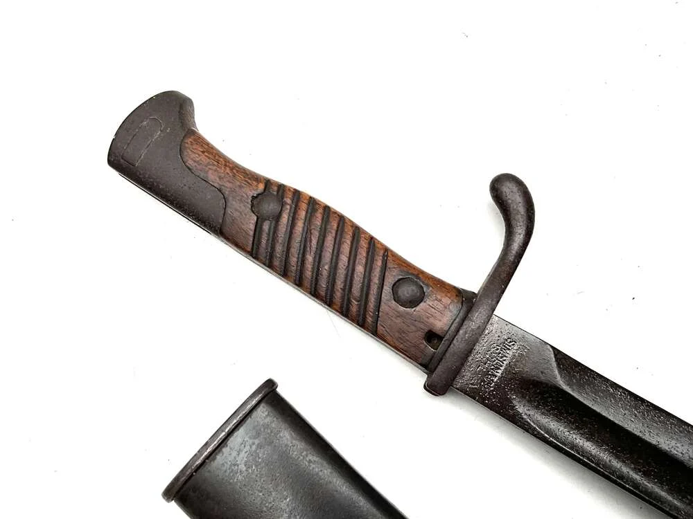 BAYONET & SCABBARD 1WW GERMAN ( BUTCHER ) Military & War Antiques 5 BAYONET & SCABBARD 1WW GERMAN ( BUTCHER ) - Image 5