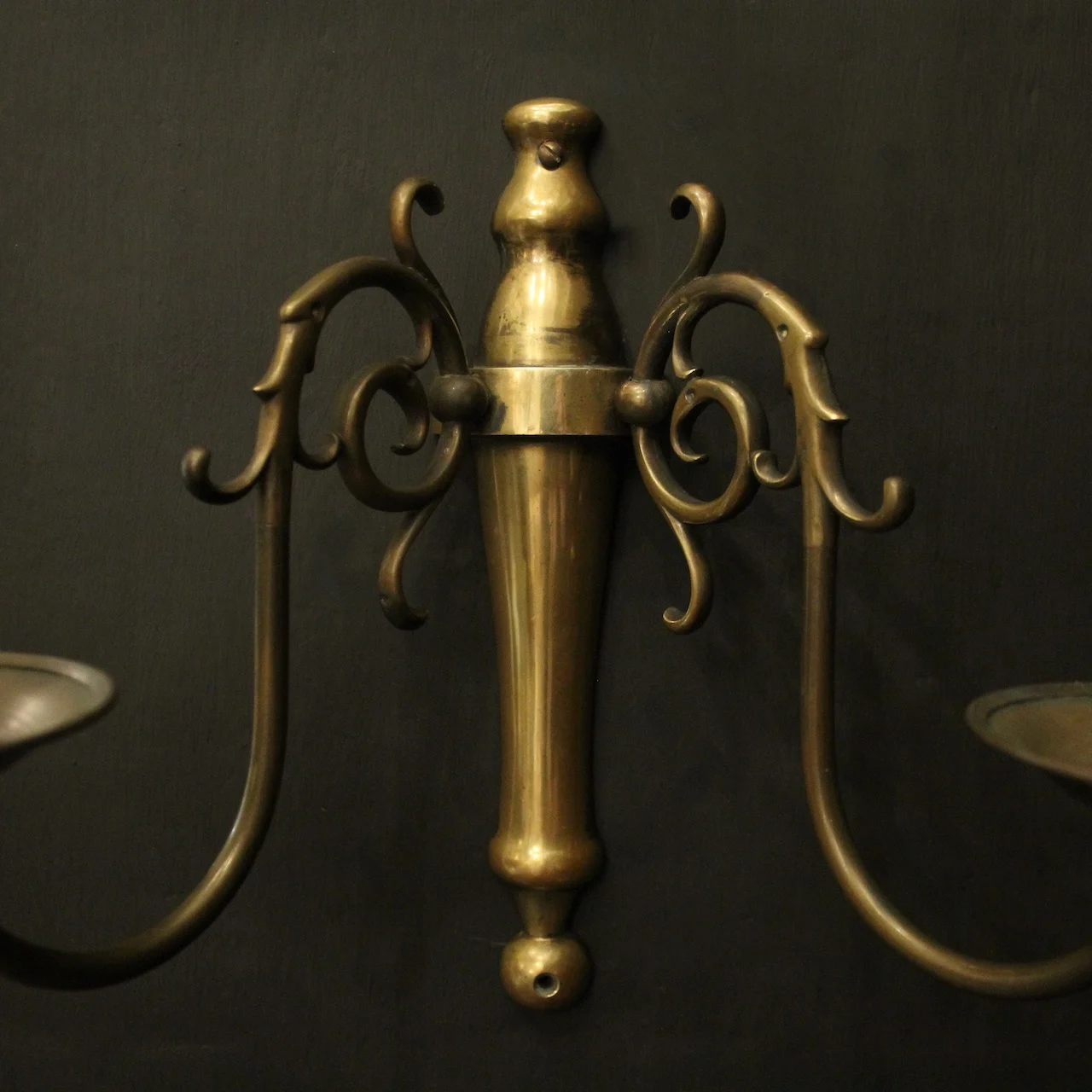English Set Of 4 Brass Antique Wall Lights Antique Lighting 3 English Set Of 4 Brass Antique Wall Lights - Image 3