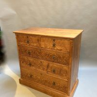 Victorian oregon pine chest of drawers