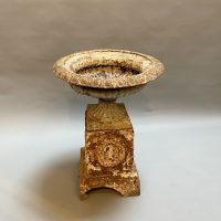 Victorian Cast Iron Garden Urn