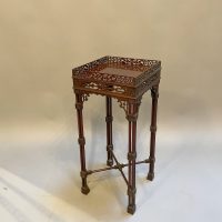 chippendale revival lamp table