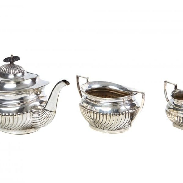 Victorian Silver Plated Tea Set