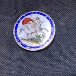 George 111 crown 1820 Brooch