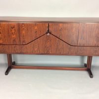 Mid Century McIntosh Rosewood &#8216;Envelope&#8217; Sideboard