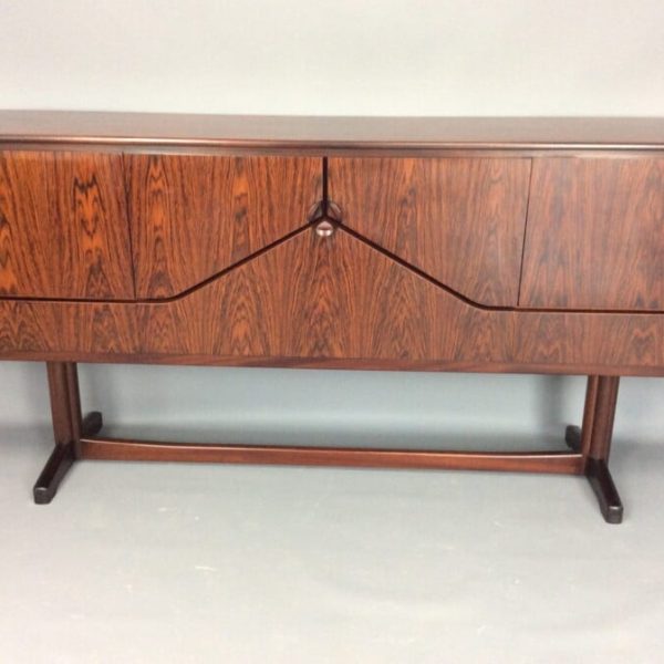 Mid Century McIntosh Rosewood &#8216;Envelope&#8217; Sideboard