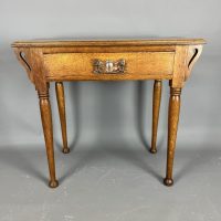 Arts &amp; Crafts Oak Consol Table