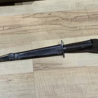 Commando dagger and leather scabbard William Rogers Sheffield 2WW