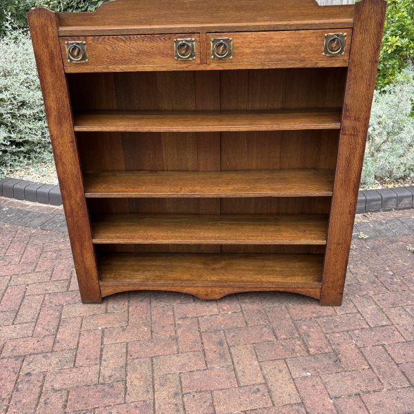 Arts &amp; Crafts Oak Bookcase