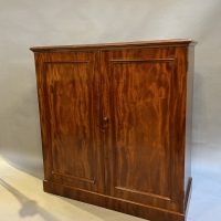 C19th linen press cupboard by Heals