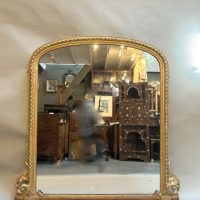 Victorian Gilt Overmantle Mirror