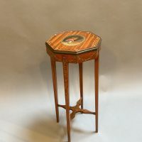 Sheraton Revival Painted Side Table