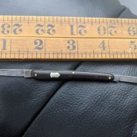 Vintage pocket knife maker p&amp;s with cow horn scales