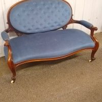 Beautiful Small Antique Victorian Settee Sofa
