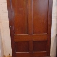 Small Antique Single Door Wardrobe