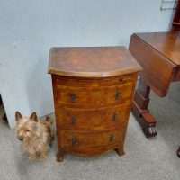 Small 1930&#8217;s Walnut Chest of Drawers