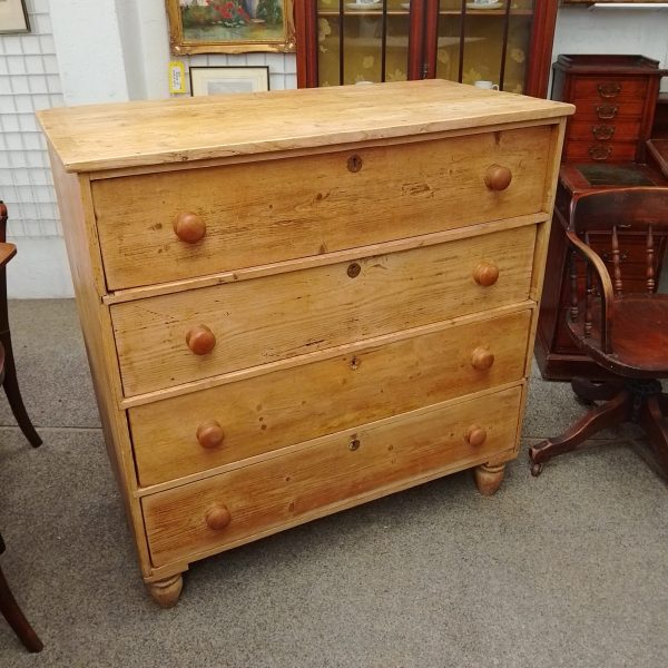 Victorian Pine Chest of Drawers