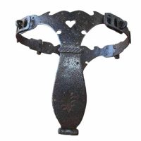 Antique Medival Iron Virgin Belt